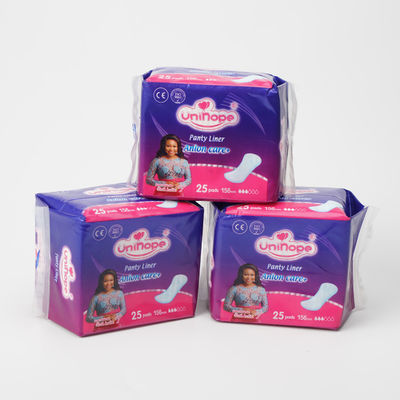 quality 155mm Panty Liner Disponível impressão suave Anion sanitária Pad Para mulheres Performance factory